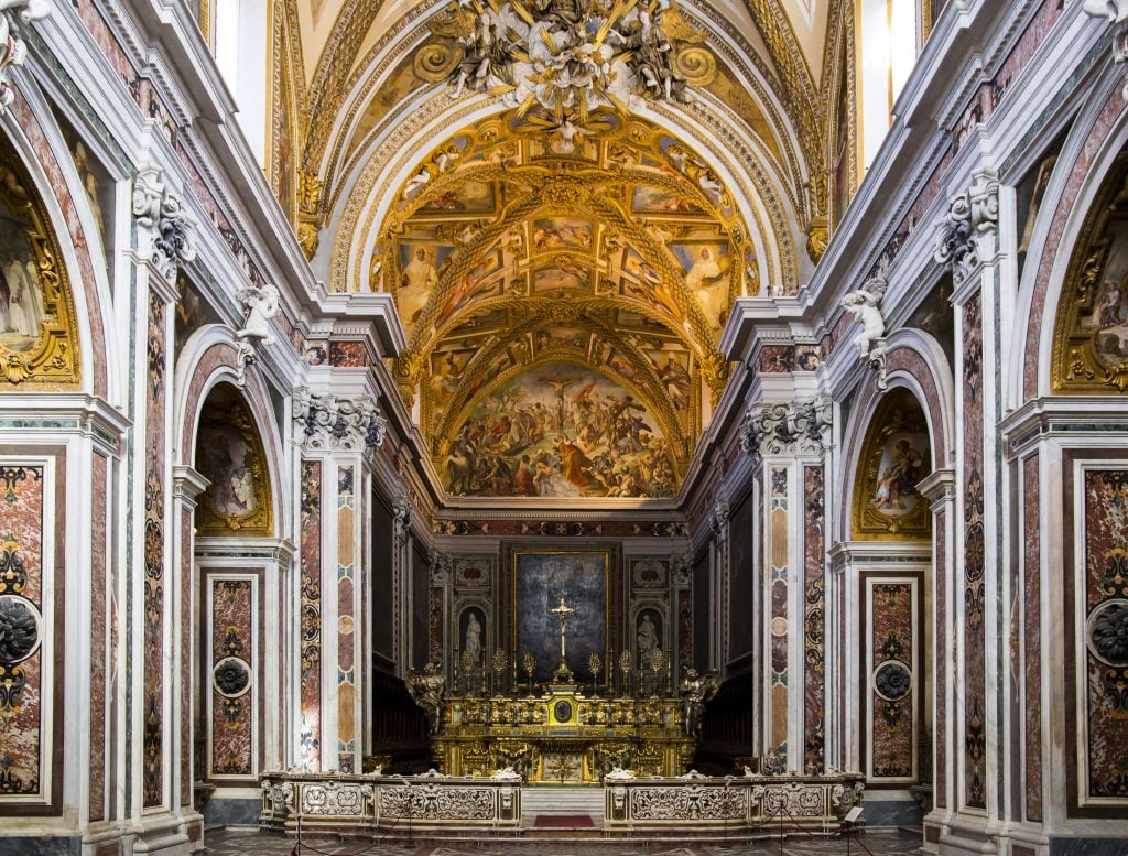 Aziz Martin Manastırı (Certos e Museo di San Martino) Napoli İtalya