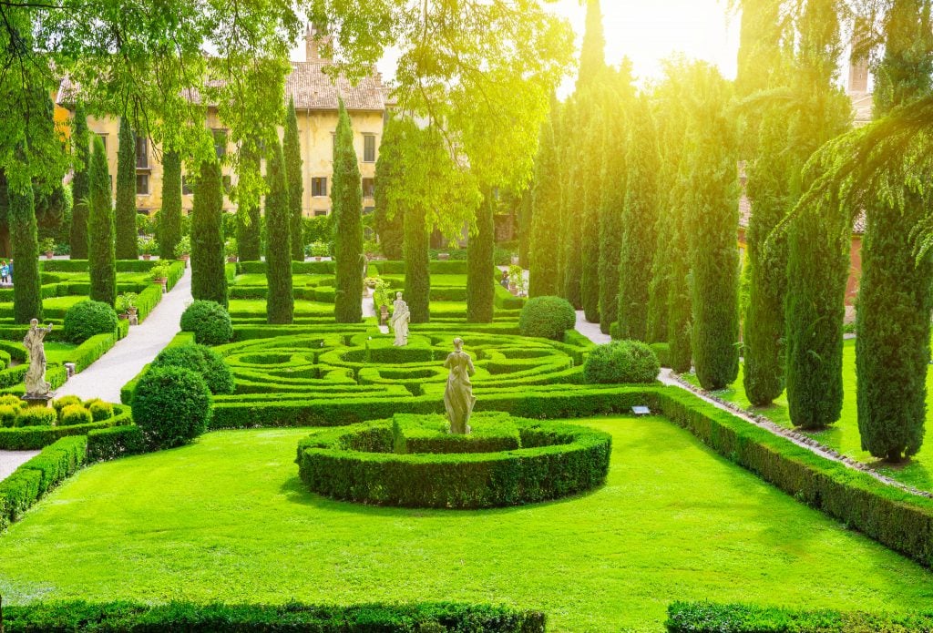 Giusti Bahçesi (Il Giardino Giusti)- Verona, İtalya