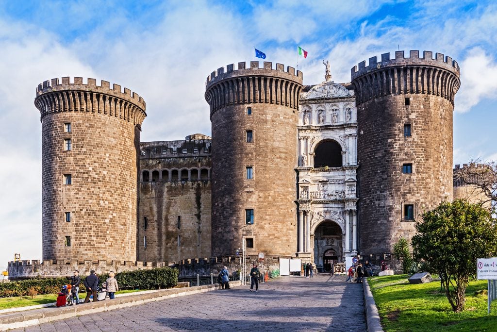 Nuovo Kalesi (Castel Nuovo) Napoli İtalya