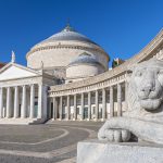 Plebiscito Meydanı (Piazza del Plebiscito) Napoli İtalya