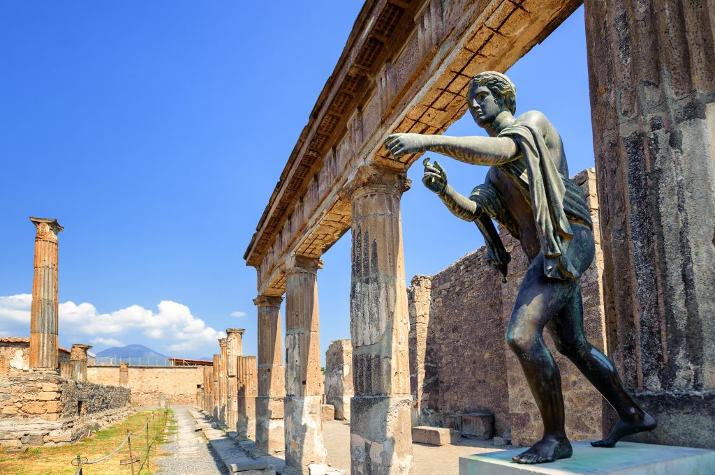 Pompeii Antik Kenti Napoli İtalya