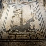 CAVE CANEM (Köpeğe Dikkat Et) yazılı mozaik, Pompeii