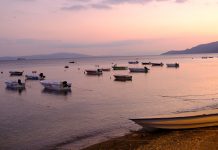 Bursa’nın En Güzel 23 Plajı Kumla Gemlik Bursa Turkey. Europa, Sunset