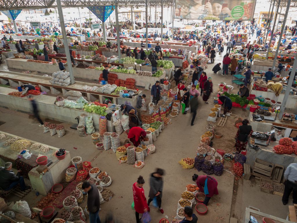 Siyab Bazaar, Semerkant, Özbekistan