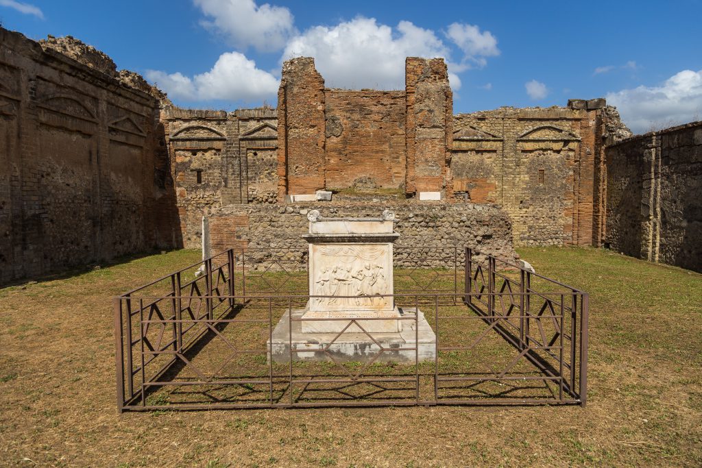 Vespasian Tapınağı Pompeii