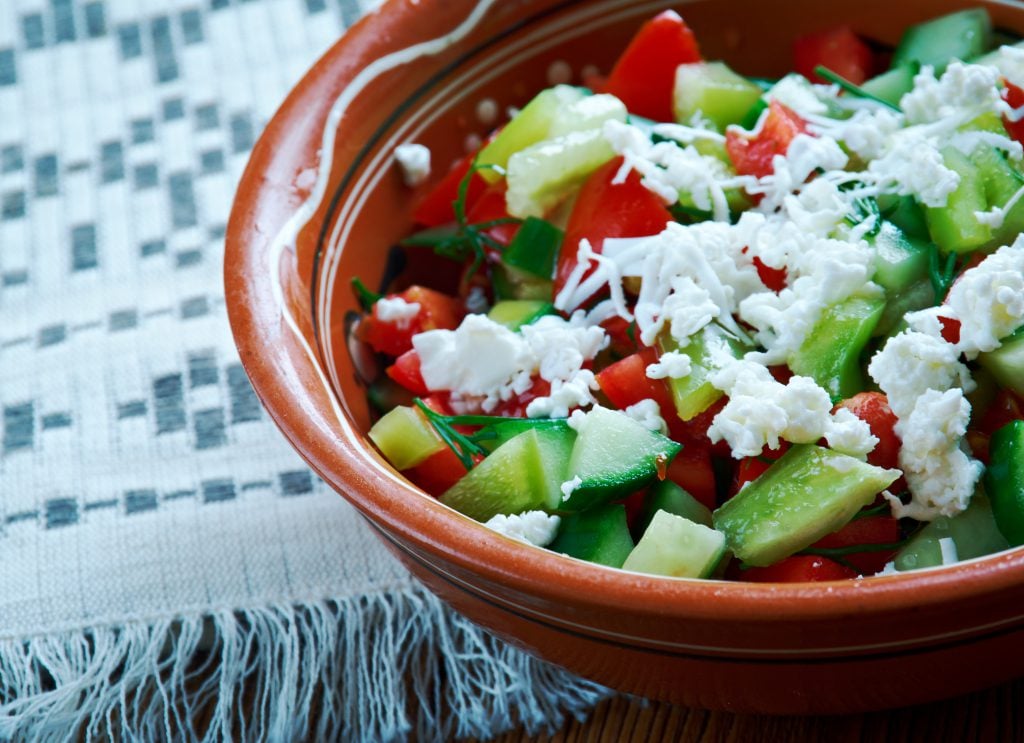 Şopska Salatası