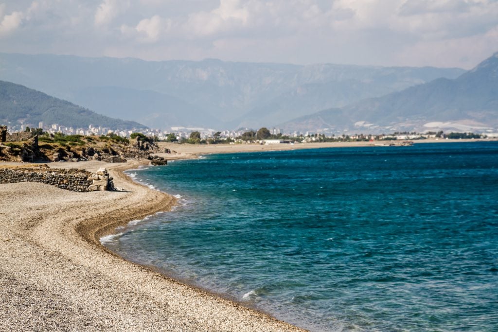Anemurium Antik Kenti Plajı, Mersin