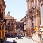 Via dei Crociferi, Catania, Sicilya