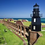 Lighthouse – a part of Dry Tortugas National Park.