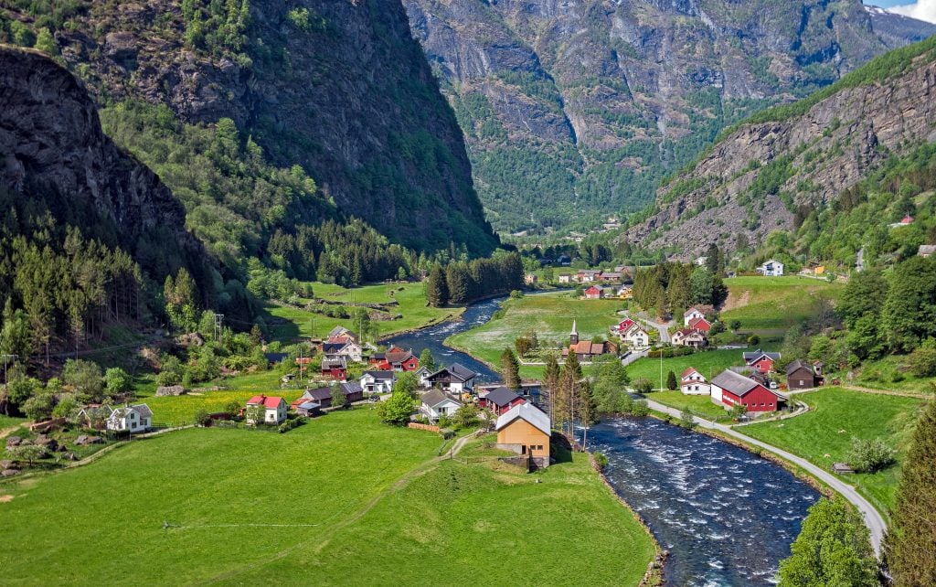 Flam Köyü, Norveç
