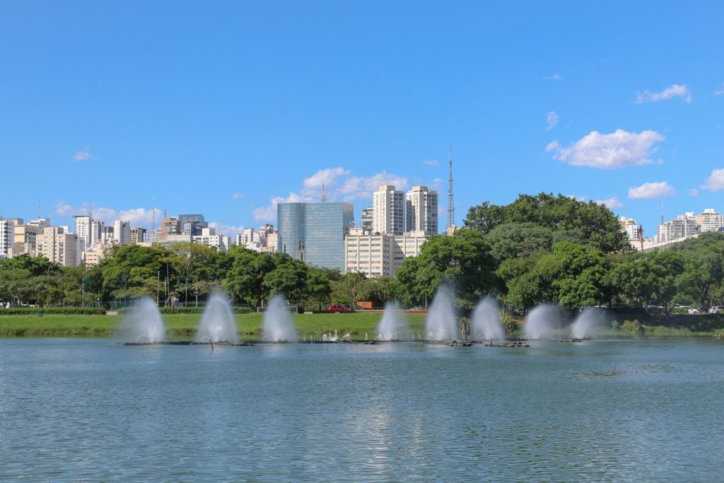 İbirapuera Parkı (Parque do Ibirapuera), Sao Paulo, Brezilya