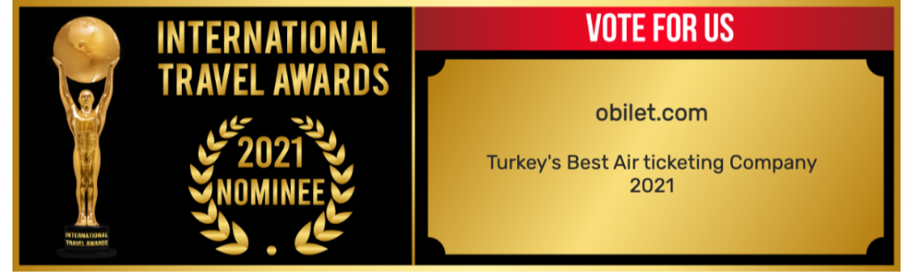 obilet International Travel Awards banner 2