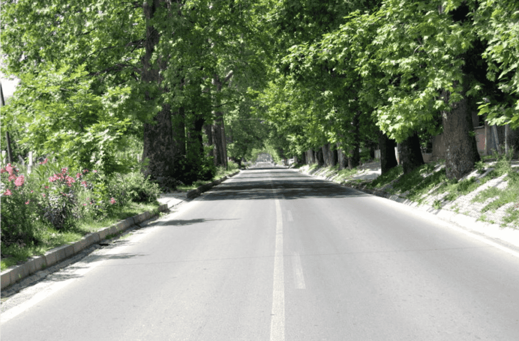 Termal Çınarlı Hıyaben Yolu