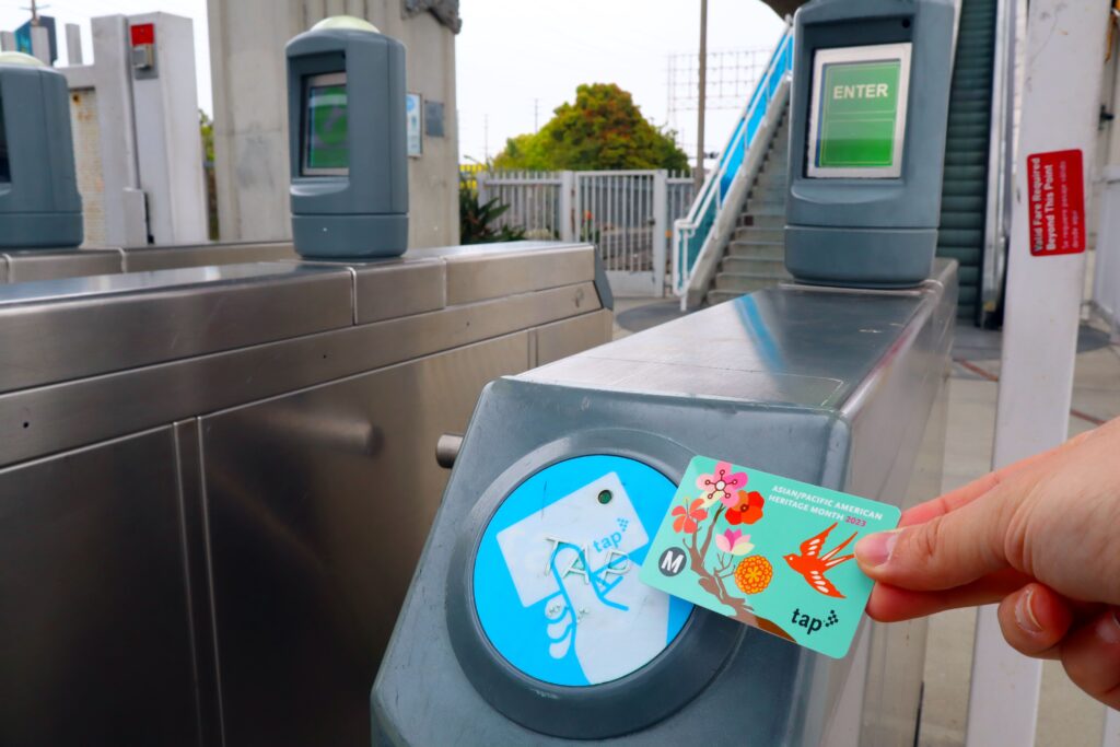 Los Angeles: TAP Card Kullanım Alanları