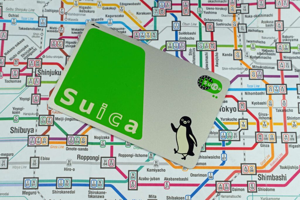 Suica & Pasmo (Tokyo ve Kanto Bölgesi);