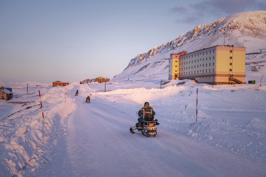 Sovyet esintili bir şehir: Barentsburg